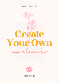 Create Your Own Opportunity Flyer