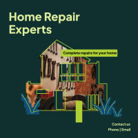 Home Repair experts Instagram Post