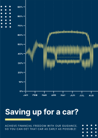 Financial Freedom Graph Poster