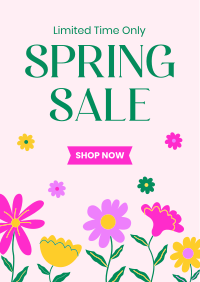 Celebrate Spring Sale Poster