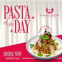 Elegant Pasta Day Instagram Post Image Preview