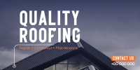 Quality Roofing Twitter Post