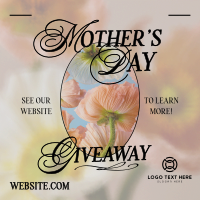 Mother Giveaway Blooms Instagram Post