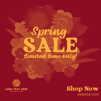 Spring Sale bouquet Instagram Post