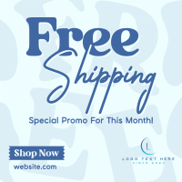 Special Shipping Promo Instagram Post