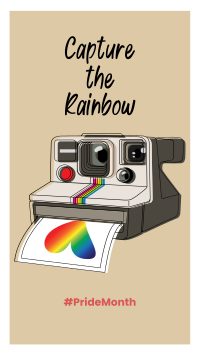 Polaroid Camera Facebook Story