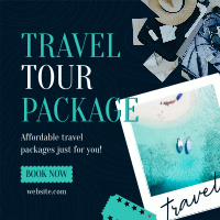 Travel Package  Instagram Post Design