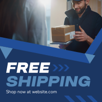 Limited Free Shipping Promo Instagram Post