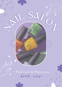 Modern Nail Salon Flyer