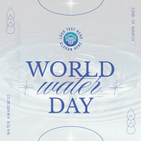 World Water Day Greeting Linkedin Post