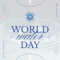 World Water Day Greeting Linkedin Post Image Preview