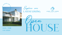 Open House Real Estate Facebook Event Cover