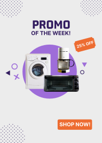 Appliance Store Promo  Poster