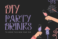 New Year Celebration Pinterest Cover