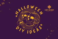 Halloween Skulls DIY Ideas Pinterest Cover Image Preview