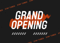 Grand Opening Modern Postcard