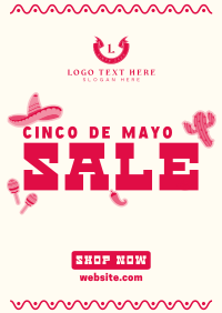 Cinco de Mayo Stickers Poster