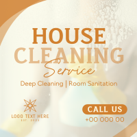 Professional House Cleaning Service Linkedin Post