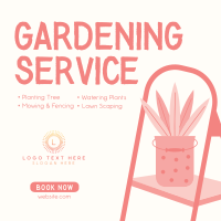 Gardening Service Offer Instagram Post