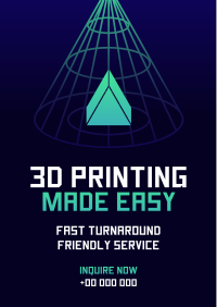 3D Printing Service Flyer