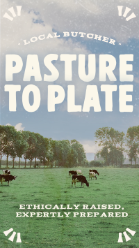 Rustic Livestock Pasture Instagram Reel Image Preview