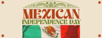Rustic Mexican Independence Day Facebook Cover