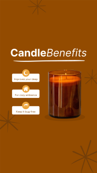 Candle Benefits Facebook Story