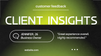 Modern Customer Review Animation