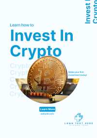 Crypto Investment Poster