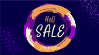 Holi Powder Explosion Sale Facebook Event Cover