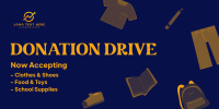 Donation Drive Twitter Post