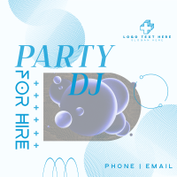 Party DJ Instagram Post Design