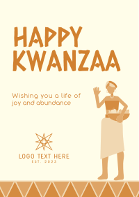 Kwanzaa Girl Flyer