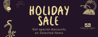 Holiday Sale Facebook Cover Image Preview