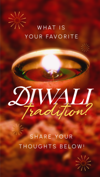 Diwali Tradition Instagram Story