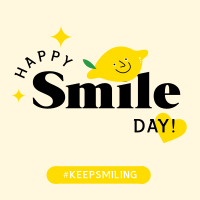 Smile Lemon Instagram Post Design