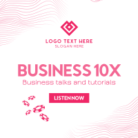 Business Talks Instagram Post Design