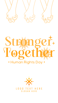 Stronger Together this Human Rights Day Video