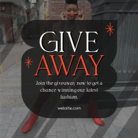 Fashion Giveaway Instagram Post