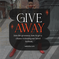 Fashion Giveaway Instagram Post