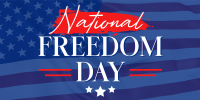 Freedom Day Celebration Twitter Post