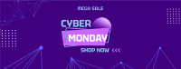 Tech Cyber Monday Sale Facebook Cover Design
