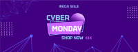 Tech Cyber Monday Sale Facebook Cover Image Preview