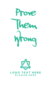 Prove Them Wrong Facebook Story Design