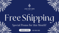 Floral Shipping Promo Animation