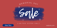 Memorial Day Promo Twitter Post