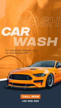 Professional Car Cleaning Facebook Story Image Preview