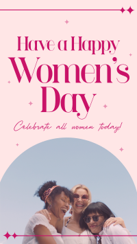 Happy Women's Day Instagram Story Design