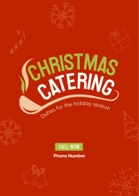 Christmas Catering Poster