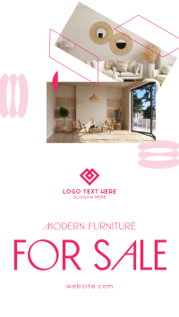 Modern Furniture Sale Facebook Story